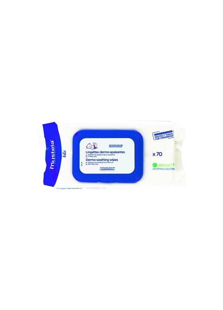 MUSTELA CHANGE, Lingettes Nettoyantes - 70 unités