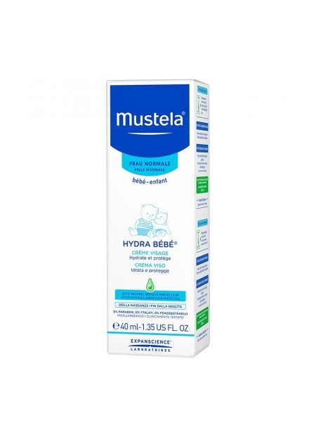 MUSTELA PEAUX NORMALES, Hydra Bébé Crème - 40 ml