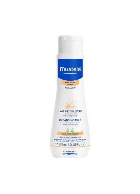 MUSTELA PEAUX SECHES, Lait Toilette - 200 ml