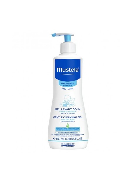 MUSTELA PEAUX NORMALES, Gel Lavant Doux - 500 ml