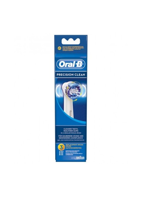 ORAL B Lot de 3 brossettes Precision Clean - 3 unités
