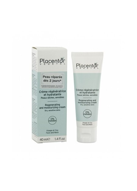 PLACENTOR Végétal Crème régénératrice hydratante visage - 40 ml