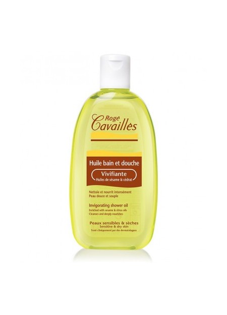 ROGÉ CAVAILLES DOUCHE SOIN, Huile Bain et Douche Vivifiante - 500 ml