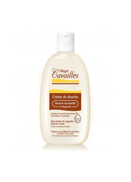 ROGÉ CAVAILLES DOUCHE SOIN, Creme de Douche Beurre de Karite et Magnolia - 250 ml