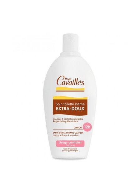 ROGÉ CAVAILLES HYGIENE INTIME, Soin Toilette Intime Extra Doux - 500 ml
