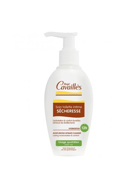 ROGÉ CAVAILLES HYGIENE INTIME, Soin Toilette Intime Spécial Sécheresse - 200 ml