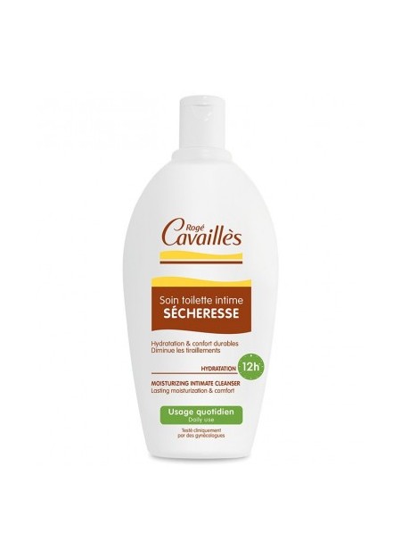 ROGÉ CAVAILLES HYGIENE INTIME, Soin Toilette Intime Spécial Sécheresse - 500 ml