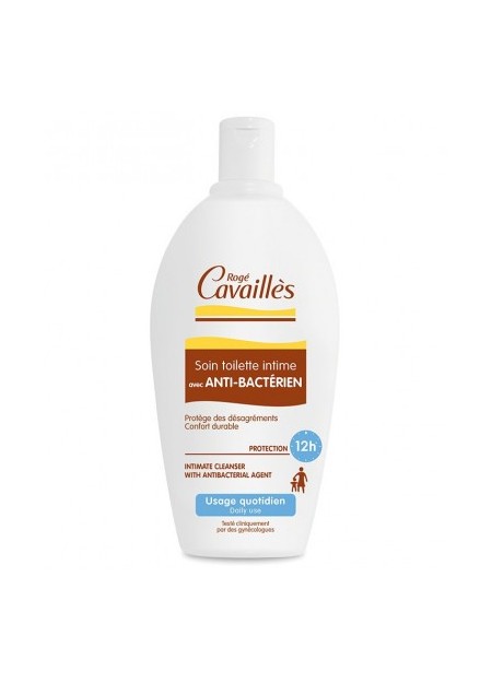 ROGÉ CAVAILLES HYGIENE INTIME, Soin Toilette Intime Anti Bactérien - 500 ml