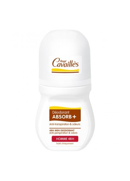 ROGÉ CAVAILLES DEODORANTS, Deo Absorb + Roll On Homme - 50 ml