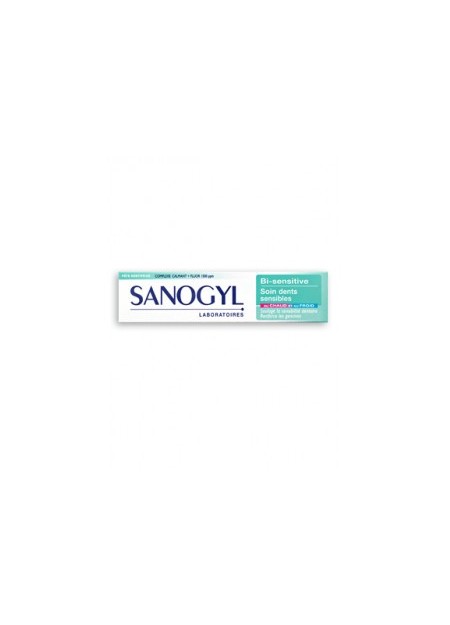 SANOGYL BI-SENSITIVE Pâte Dentifrice Soin Dents Sensibles. Tube 75 ml (NSFP)