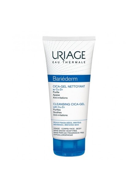 URIAGE BARIÉDERM, cica gel nettoyant - 200 ml