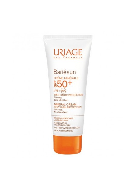 URIAGE BARIÉSUN, Bariésun Crème Minérale SPF50+ - 100 ml