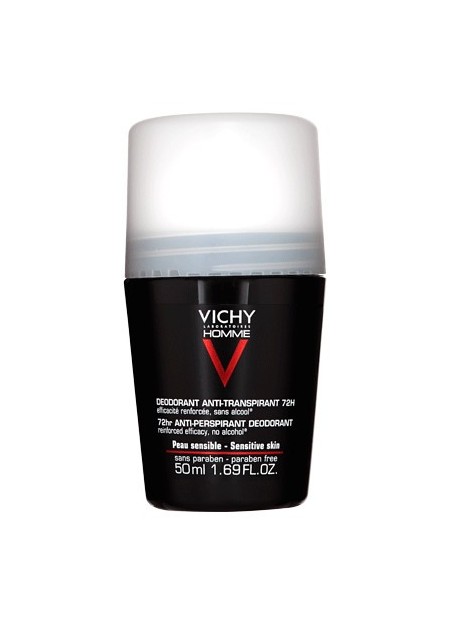 VICHY HOMME Déodorant Anti-Transpirant 72H Contrôle Extrême - 50 ml