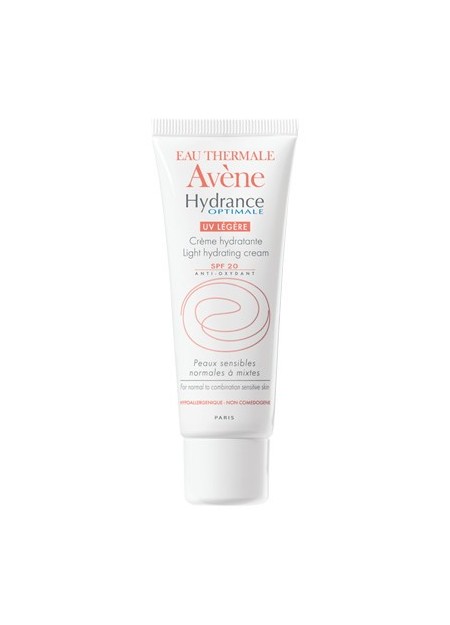 AVENE HYDRANCE OPTIMALE, Crème hydratante UV légère SPF20 - 40 ml