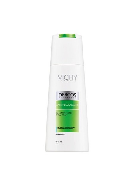 VICHY DERCOS Anti-pelliculaire Sampooing Traitant Cheveux Normaux à Gras - 200 ml