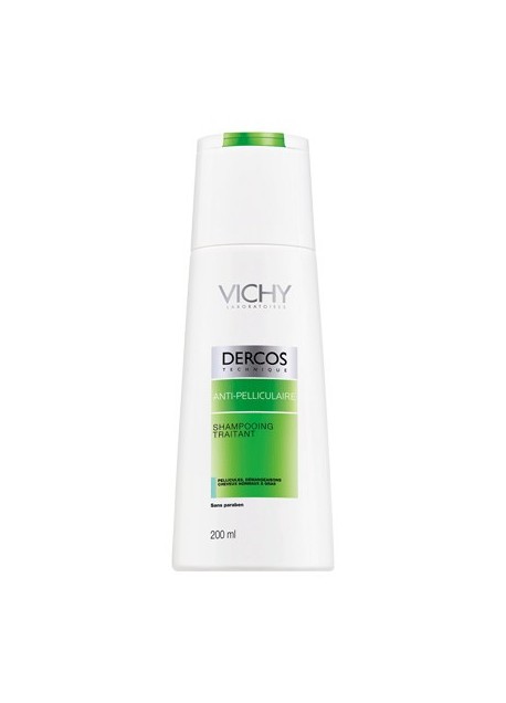 VICHY DERCOS Anti-pelliculaire Sampooing Traitant Cheveux Normaux à Gras - 200 ml