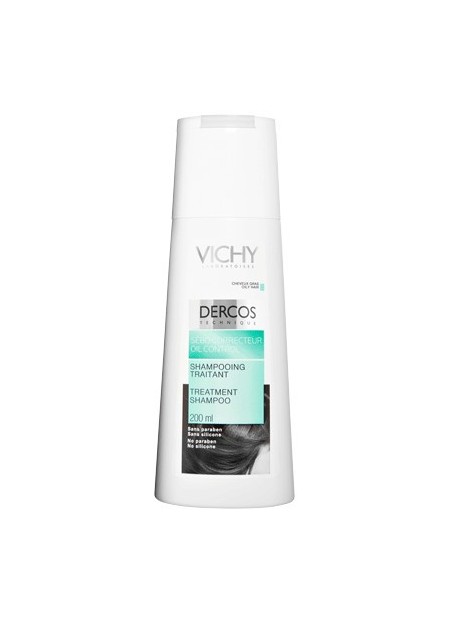 VICHY DERCOS Shampooing Traitant Sébo Correcteur - 200 ml