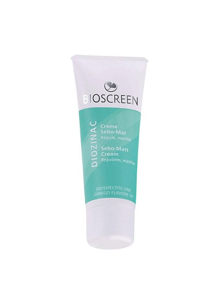 BIOSCREEN DIOZINAC Crème Sebo Mat Peaux Grasses à Problèmes - 40 ml
