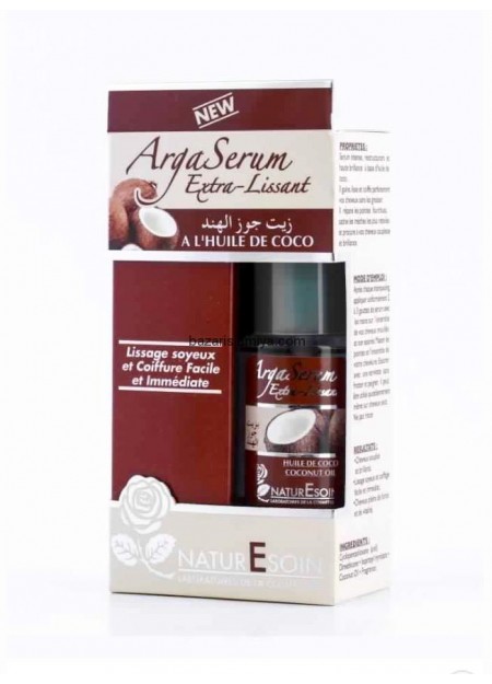 NATURESOIN ARGASERUM EXTRA-LISSANT À L’HUILE DE COCO 50ML