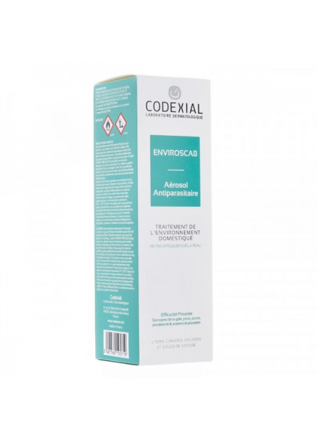 CODEXIAL ENVIROSCAB AÉROSOL ANTIPARASITAIRE 200ML
