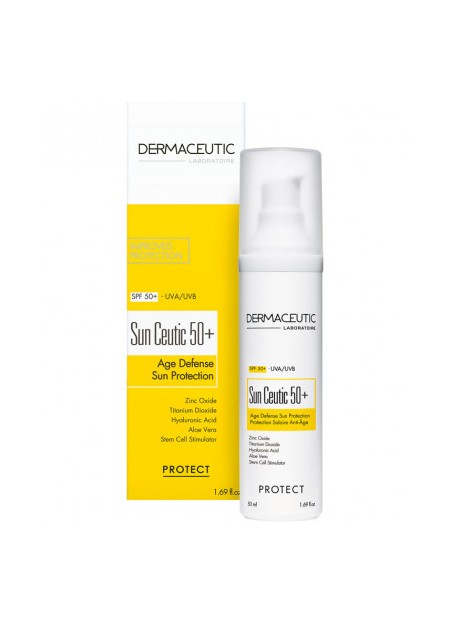 DERMACEUTIC SUN CEUTIC FPS50. Fl-pompe 50ml