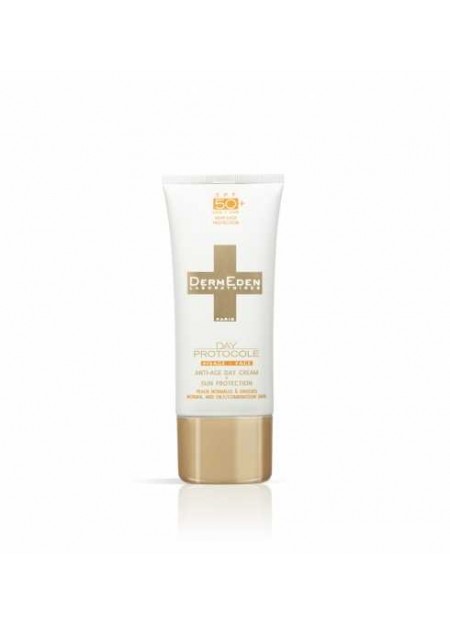 DERMEDEN CRÈME DE JOUR ANTI-ÂGE PEAUX NORMALES ET GRASSES SPF 50+
