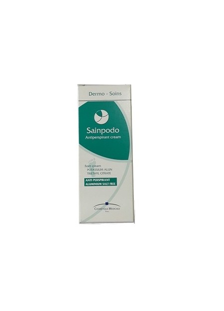 DERMO-SOINS SAIN PODO CRÈME ANTI-TRANSPIRANTE POUR PIEDS SANS ALUMINIUM