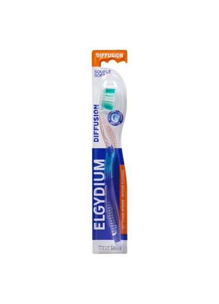 ELGYDIUM DIFFUSION Brosse à Dents Souple.