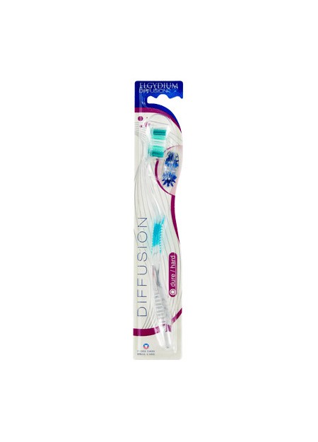 ELGYDIUM DIFFUSION Brosse à Dents Dure.