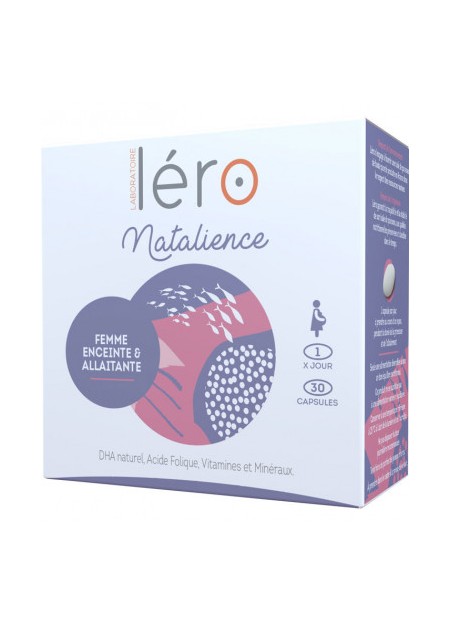 LERO NATALIENCE Grossesse Allaitement. Boîte 30 Caps