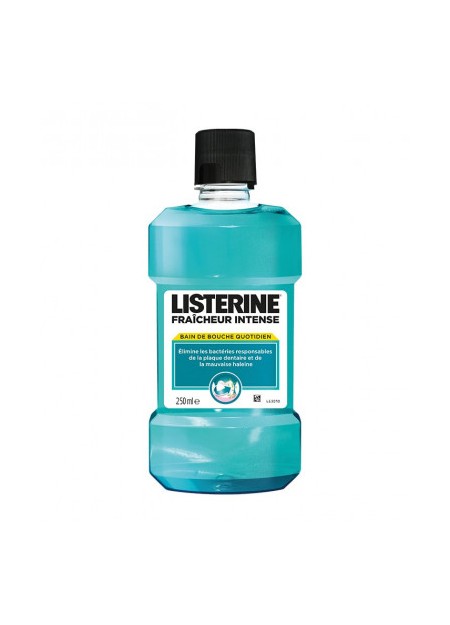 LISTERINE FRAÎCHEUR INTENSE, Bain de bouche quotidien - 250 ml