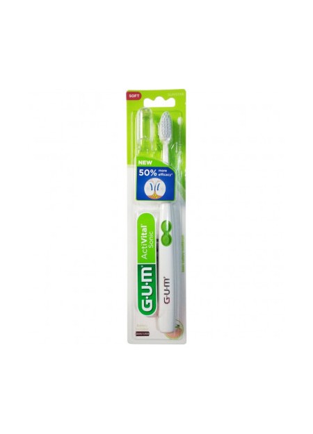 GUM Activital Sonic brosse à dents souple - Blanc