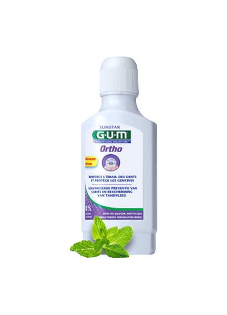 GUM ORTHO Bain de Bouche - 300 ml