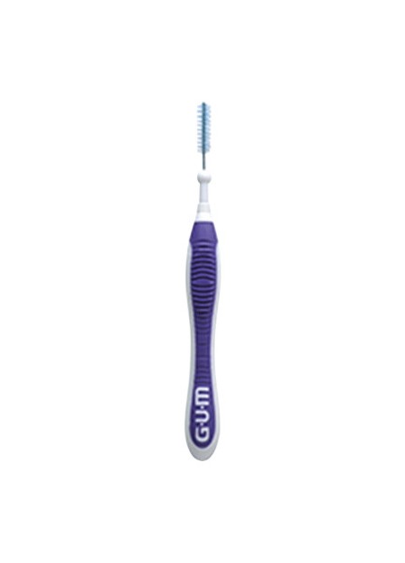 GUM TRAV-LER Manche + 4 Brossettes Cylindriques fines 1512