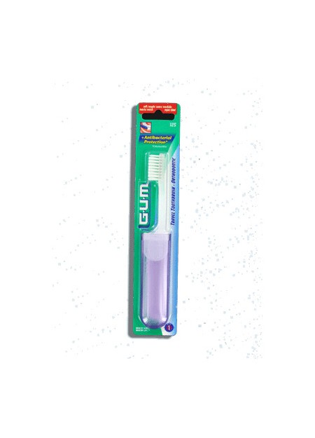 GUM Brosse à Dents ORTHODONTIC Voyage 125