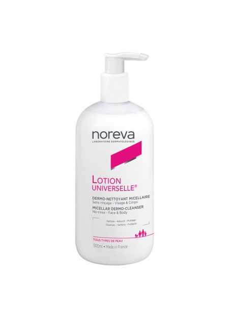 NOREVA Lotion universelle nettoyante micellaire - pompe 500 ml