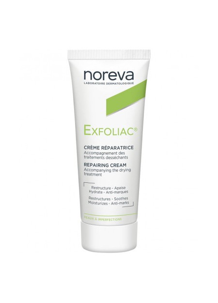 NOREVA EXFOLIAC Crème Réparatrice - 40 ml