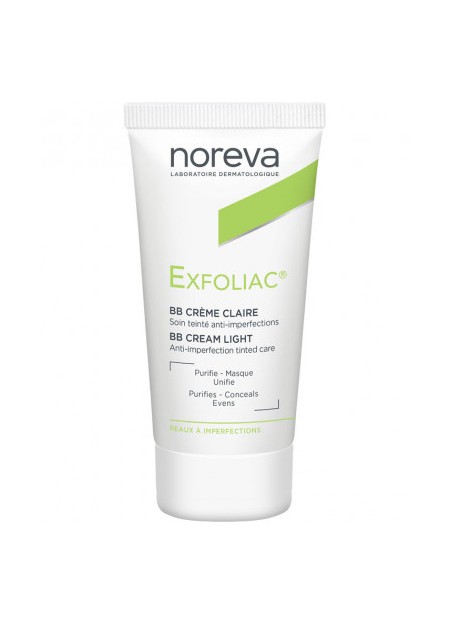 NOREVA EXFOLIAC Crème teintée claire - 30 ml