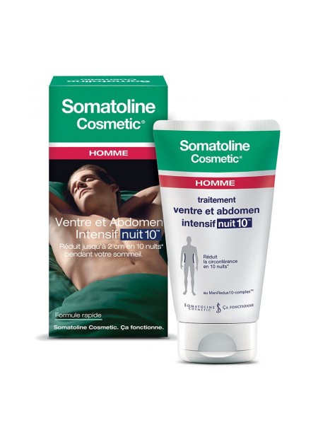 SOMATOLINE COSMETIC Traitement Ventre et Abdomen Intensif Nuit 10 Homme - 150 ml