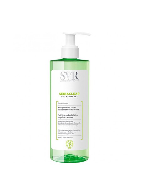 SVR SEBIACLEAR Gel Moussant - 400 ml