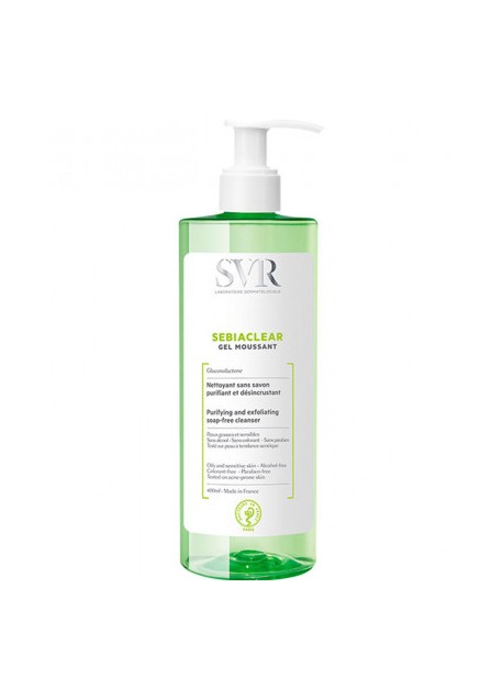 SVR SEBIACLEAR Gel Moussant - 400 ml