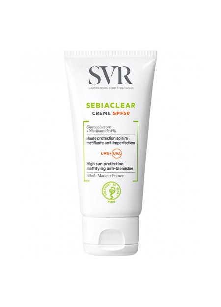 SVR SEBIACLEAR Crème SPF50 - 50 ml