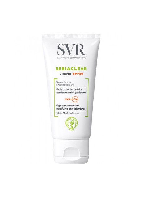 SVR SEBIACLEAR Crème SPF50 - 50 ml