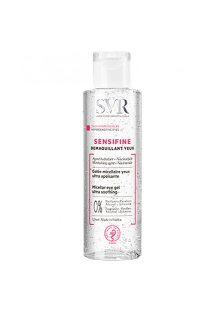 SVR SENSIFINE Gelée Démaquillante yeux sensibles - 125 ml
