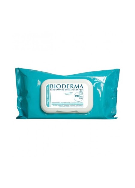 BIODERMA ABCDERM, Lingettes biodégradables - 60 unités