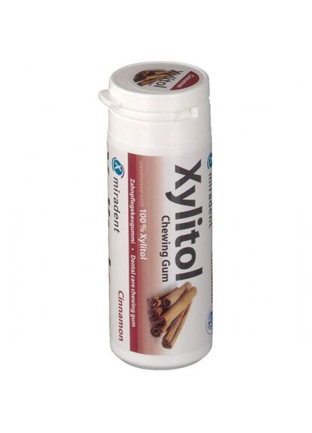 MIRADENT XYLITOL CHEWING GUM CANNELLE