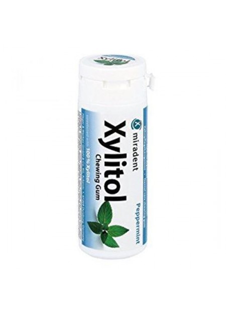 MIRADENT XYLITOL CHEWING GUM MENTHE POIVRÉ