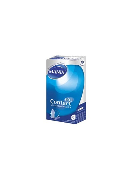 MANIX CONTACT SENSATIONS INTACTES BOITE DE 6