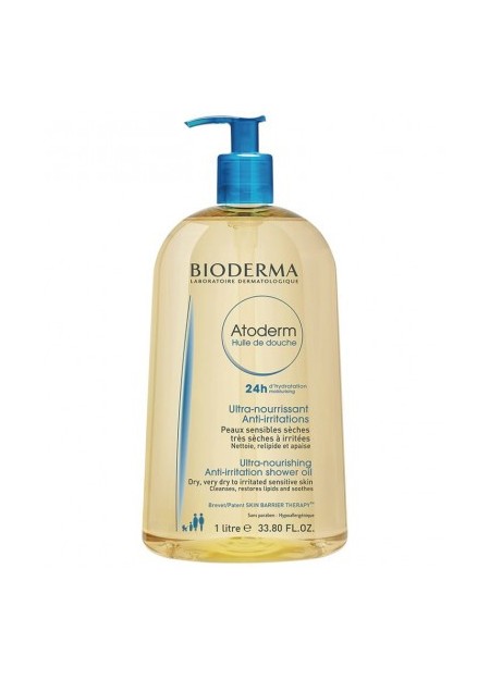 BIODERMA ATODERM, Huile Lavante - 1L