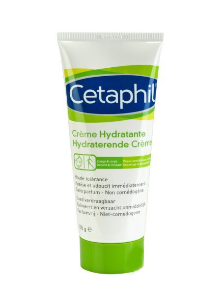 Cetaphil Crème Hydratante Peaux Sèches - Peaux Sensibles 100g